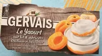 入っている砂糖の量 Le yaourt sur lit d'abricots