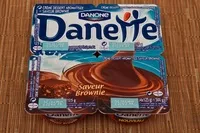 Amount of sugar in Danette saveur Brownie
