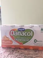 Sucre et nutriments contenus dans Danacol