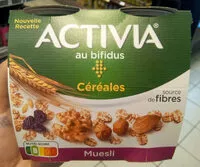 Sucre et nutriments contenus dans Activia