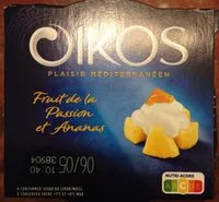 Jumlah gula yang masuk Spécialité laitière sucrée à ananas et fruit de la passion, aromatisée