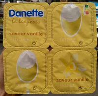 Количество сахара в Danette Le Liégeois saveur vanille