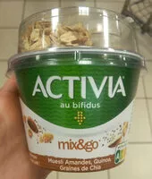 Sokerin määrä sisällä Mix & go - muesli amandes, quinoa, graines de chia