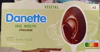 Количество сахара в Danette base noisette chocolat