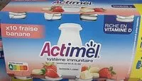 Количество сахара в Actimel