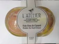 Sucre et nutriments contenus dans L-atelier labeyrie