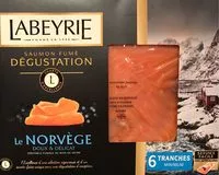 Amount of sugar in Saumon Fumé Norvège