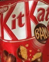 Azúcar y nutrientes en Kit kat ball