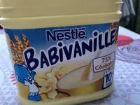 Sucre et nutriments contenus dans Babivanille