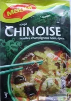चीनी की मात्रा MAGGI Soupe Chinoise 60g
