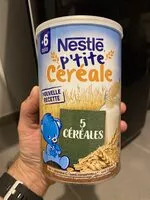 Quantité de sucre dans NESTLE P'TITE CEREALE 5 Céréales - Boîte 400g - Dès 6 mois