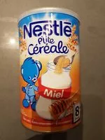 Quantité de sucre dans NESTLE P'TITE CEREALE Miel - Boîte 400g - Dès 8 mois