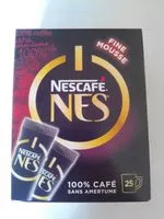 Zuckermenge drin NESCAFÉ NES, Café Soluble, Boîte de 25 Sticks (2g chacun)