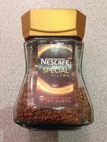 Количество сахара в NESCAFE SPECIAL FILTRE Recette originale de retour, Café Soluble, Flacon de 50g