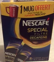 Количество сахара в NESCAFÉ SPECIAL FILTRE Décaféiné, Café Soluble, Boîte de 25 Sticks