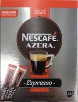 Sucre et nutriments contenus dans Espresso