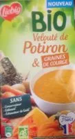 Cantidad de azúcar en bio velouté de potiron & graines de courge