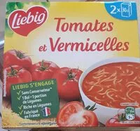 Cantidad de azúcar en Soupe tomates vermicelles