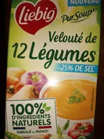 Cantidad de azúcar en Velouté de 12 legumes