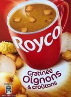 含糖量 Gratinée oignons et croûtons