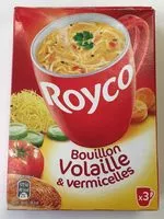 Sucre et nutriments contenus dans Roycocampbell s