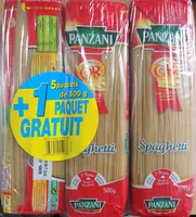 含糖量 Spaghetti (Lot de 5 paquets de 500 g + 1 Gratuit) 