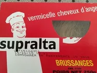 Sucre et nutriments contenus dans Supralta