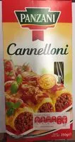 入っている砂糖の量 Panzani Canaelloni -