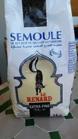 Jumlah gula yang masuk Le renard semoule extra fine kg