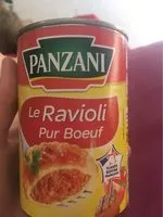 Suhkru kogus sees Ravioli pur bœuf, farce au bœuf