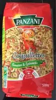 Suhkru kogus sees Panzani coquillettes tomates & epinards