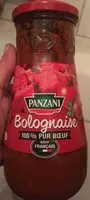 含糖量 Panzani - spf - sauce bolognaise pur boeuf 650g