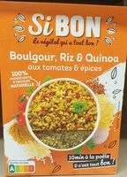 Suhkru kogus sees Si bon boulgour,riz,quinoa aux tomates et epices 280g