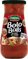 Sokerin määrä sisällä Panzani sauce bolo ball's 400g