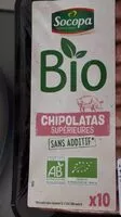 入っている砂糖の量 Chipolatas bio