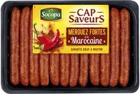 İçindeki şeker miktarı Merguez forte a la Marocaine SOCOPA, 12 pieces