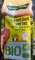 Количество сахара в Lentilles vertes