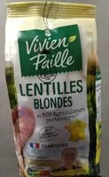 入っている砂糖の量 Lentilles blondes de nos Agriculteurs