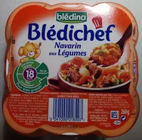Zuckermenge drin Blédichef Navarin aux Légumes