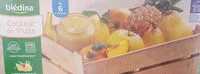 含糖量 BLEDINA POTS FRUITS Cocktail de Fruits 8x130g Dès 6 Mois
