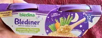 含糖量 Bols blediner légumes du potager et pâtes etoiles dès 12 m