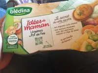 Sokerin määrä sisällä IDEES DE MAMAN BOLS 2x200g Légumes du Pot au feu Dès 12 mois