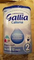 Количество сахара в GALLIA CALISMA 2ème âge 900G De 6 à 12 mois
