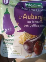 Sucre et nutriments contenus dans Mes amis legumes