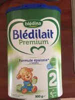 İçindeki şeker miktarı BLEDILAIT 2 Premium 900g poudre De 6 à 12 mois