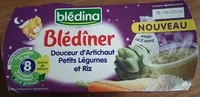 Sucre et nutriments contenus dans Blediner bols