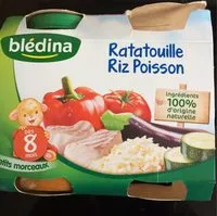 Suhkru kogus sees Ratatouille Riz Poisson 2x200g