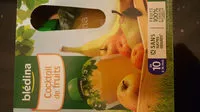 Quantité de sucre dans Gourde Cocktail de fruits 4x90g dès 10 Mois
