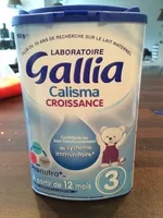 Sucre et nutriments contenus dans Calisma