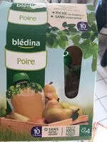 Quantité de sucre dans Gourde Fruit Poire 4x90g Dès 10 Mois